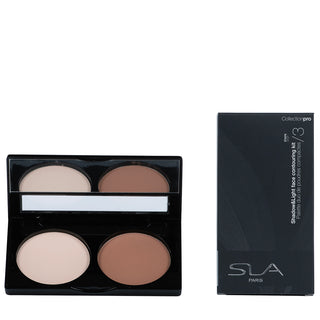 SLA Paris 2pc Contour Powder Palette - Fair Complexions