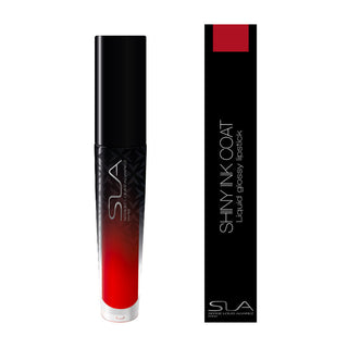 SLA Paris Shiny Ink Coat Liquid Lipstick 4.5ml - Scarlett