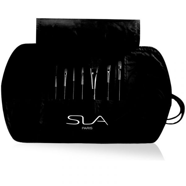 SLA Paris Empty Rolled Makeup Brush Bag